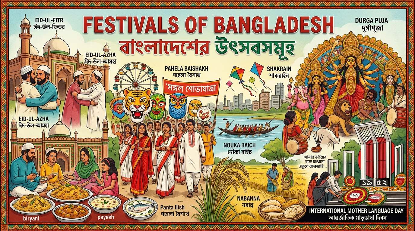 🌸 উৎসব